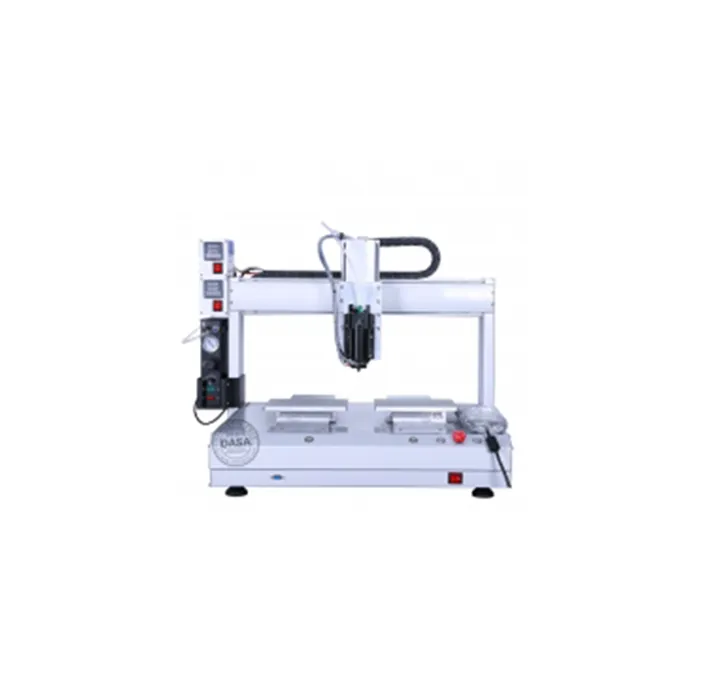 Dual-Station Sliding Table Hot Melt Glue Dispensing Machine