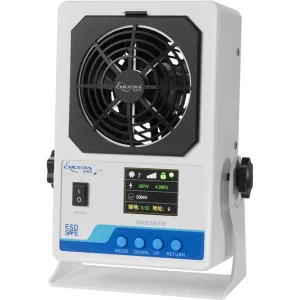 CHUERA Intelligent DC Ionizing Fan for Industrial ESD Protection