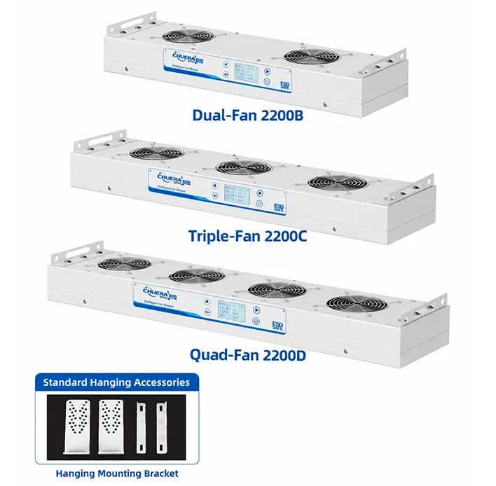 CHUERA 2200 Series Intelligent High-Frequency Ion Blower &ndash; 2200B / 2200C / 2200D