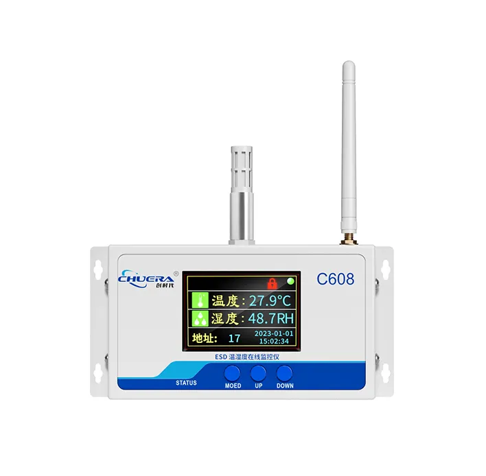 CHUERA-C608/C609 Wireless Temperature and Humidity Monitoring Device