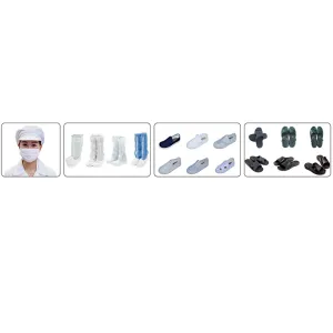 ESD Cleanroom Cap and Safety Shoe Series for Static Control Environments