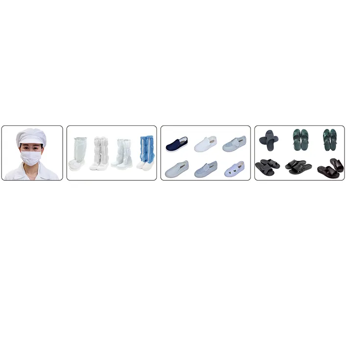 ESD Cleanroom Cap and Safety Shoe Series for Static Control Environments