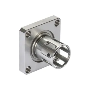 Precision Stainless Steel Flange Mounting Block