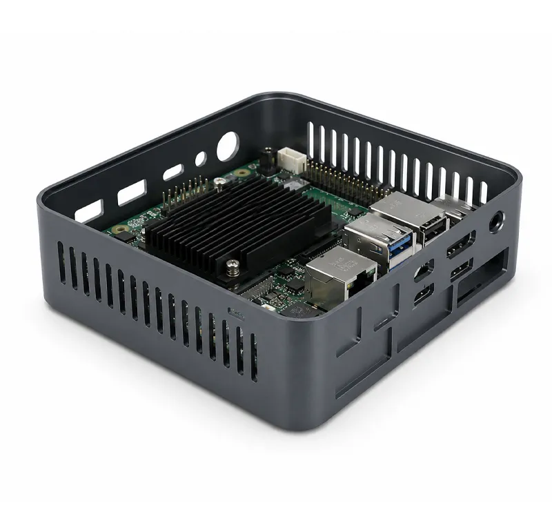 Industrial Embedded PC Housing with Ventilation Design