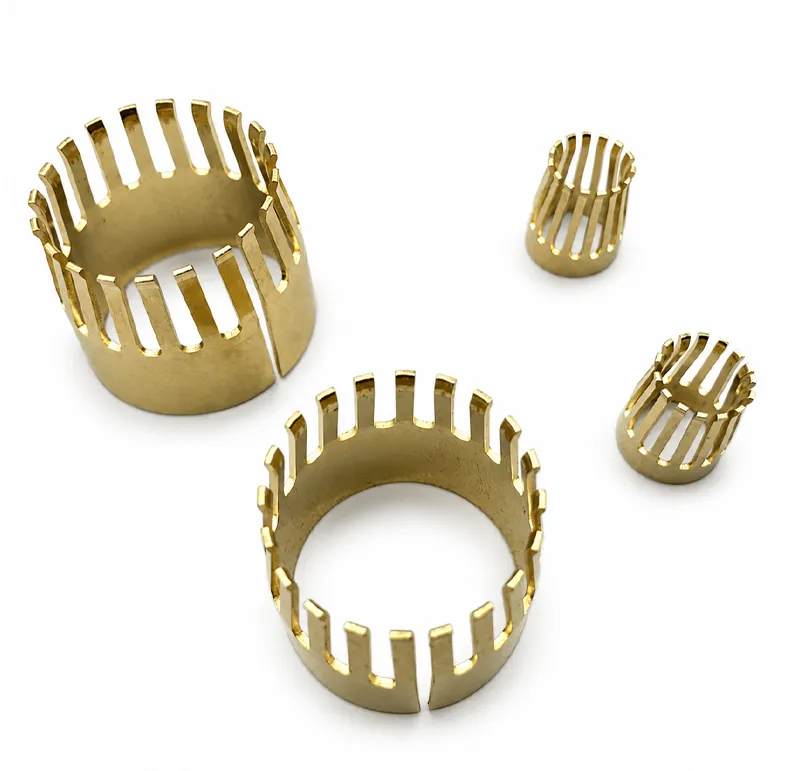 Custom Brass Sheet Metal Electronic Contact Rings