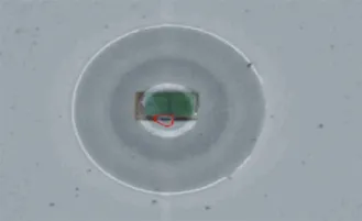 Example of Glue Path Inspection