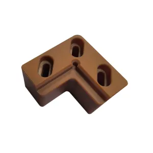 Precision Plastic L-Shaped Positioning Bracket
