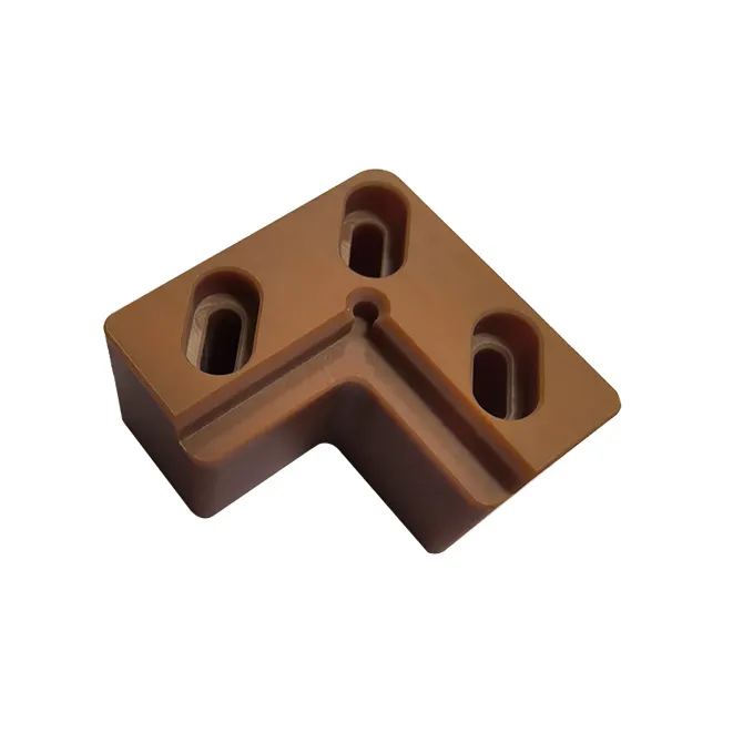 Precision Plastic L-Shaped Positioning Bracket