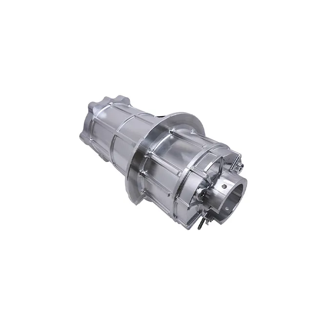 5-Axis CNC Machined Vacuum Cast Aluminum Motor Spindle Housing