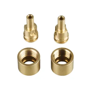 OEM Precision Lathe Machined Brass Threaded Sleeve Bushings for Automated Devices