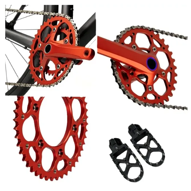 Custom CNC Aluminum Chain Sprocket for Bikes and Motorcycles