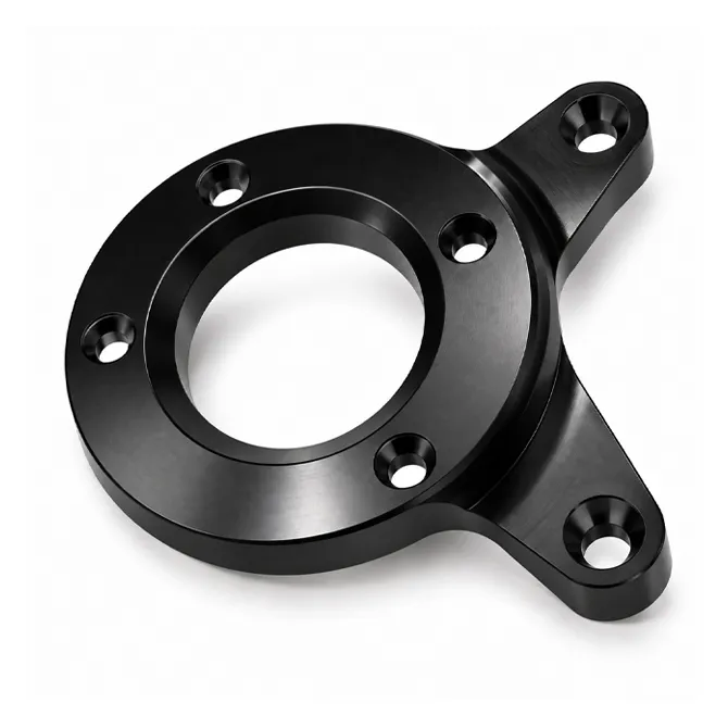 CNC Machined Aluminum Flange Mounting Bracket