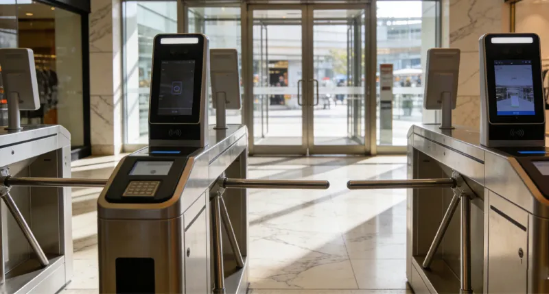 Shopping Mall & Commercial Complex Access Management Solution