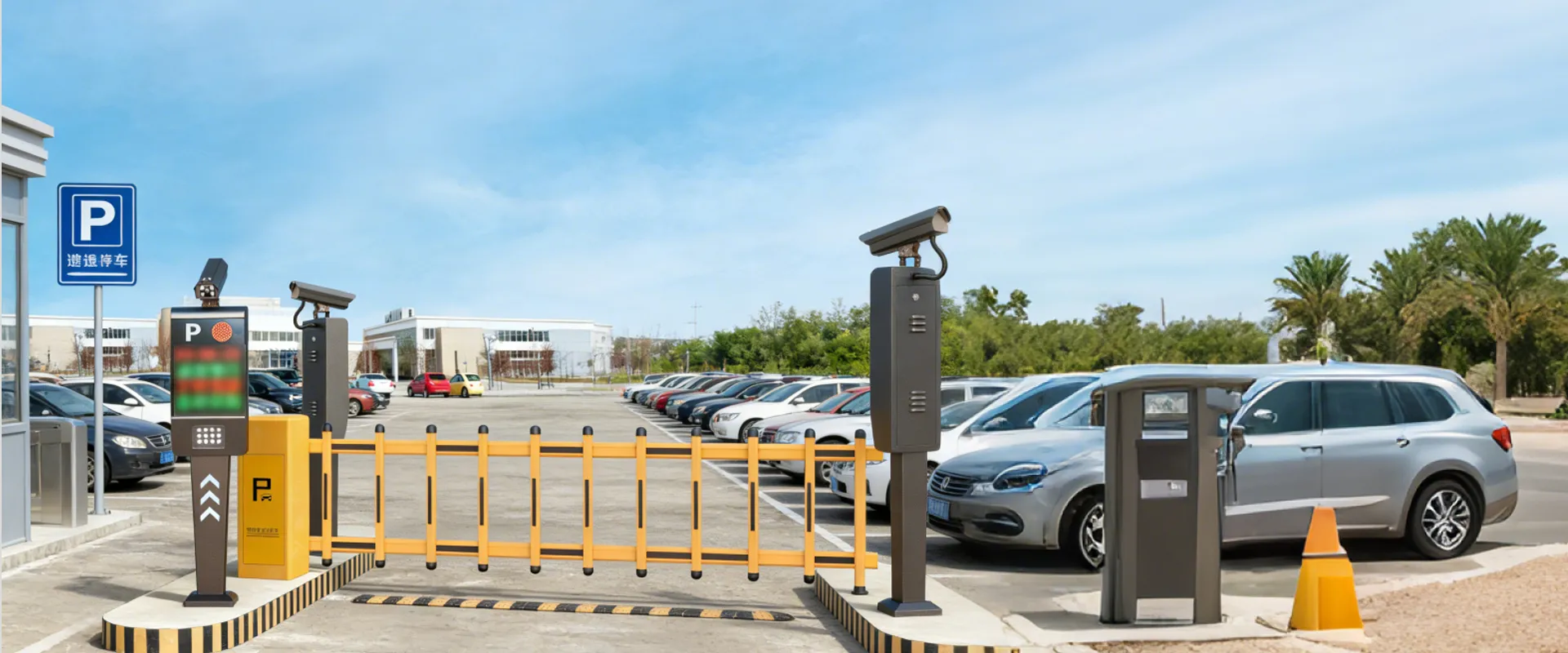 More Than a Gate: Your Intelligent Entry & Advertising Solution