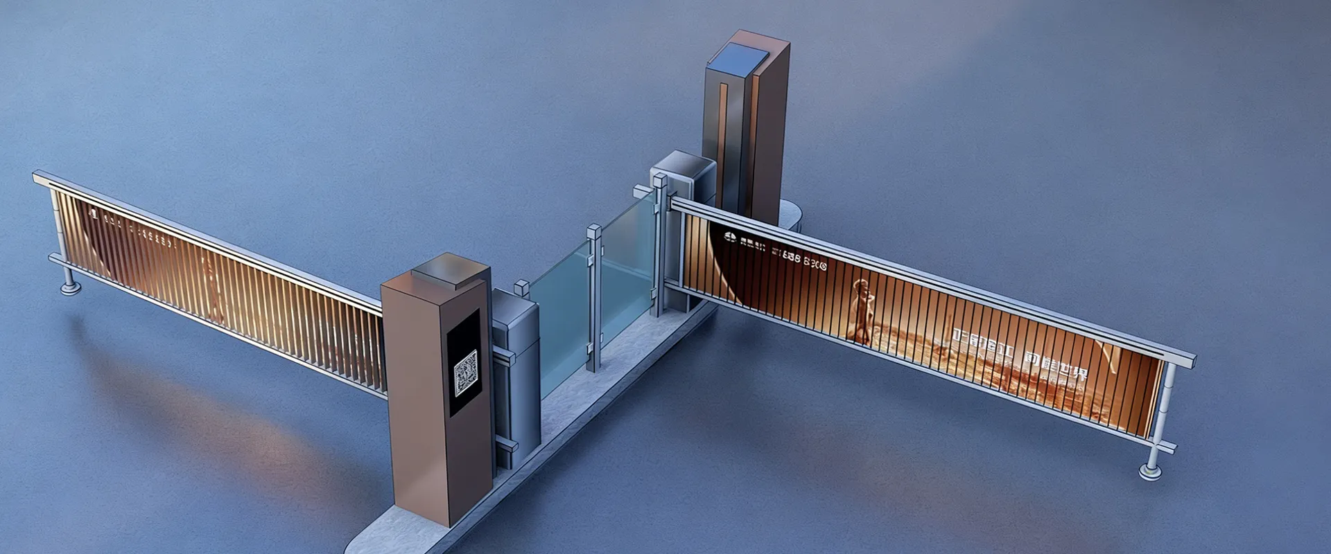 More Than a Gate: Your Intelligent Entry & Advertising Solution