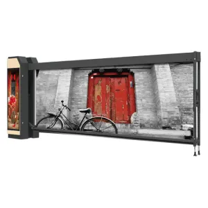 LLZH-D101 Double-Sided Advertising Barrier Gate