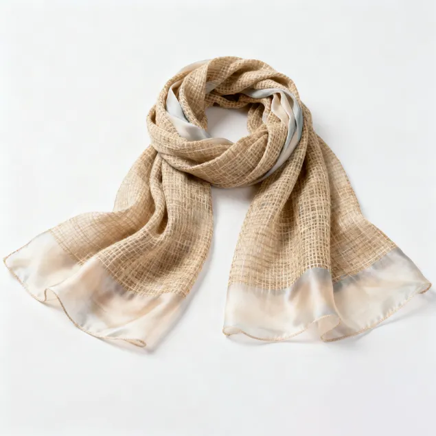 Xiabu silk blended scarf