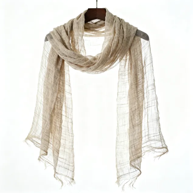 Lightweight and breathable xiabu long scarf