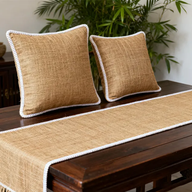 Throw pillow and quilt cover