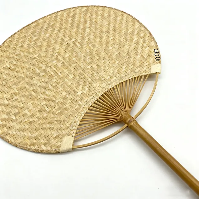 Bamboo frame xiabu craft folding fan
