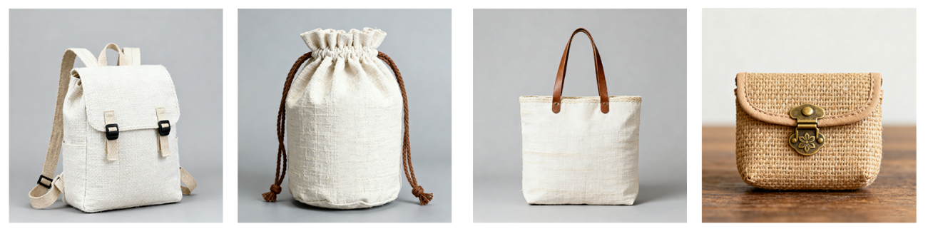 Sporty and casual summer fabric waist bag