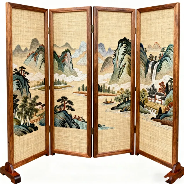 Xiabu Embroidered Screen