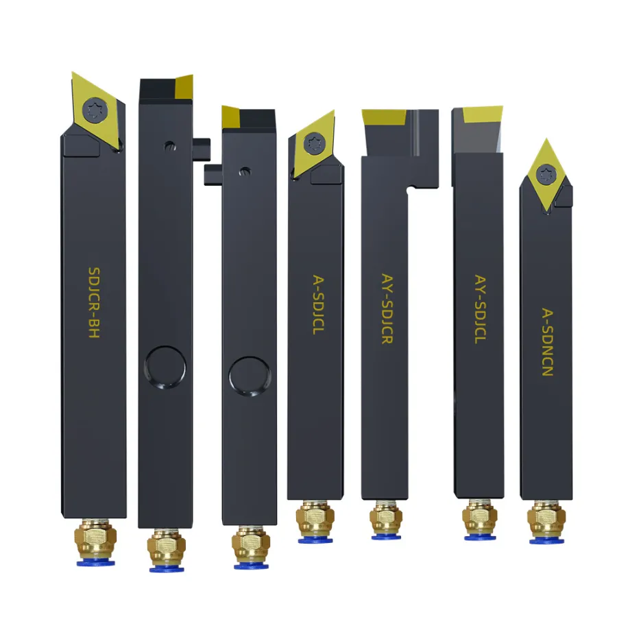 Screw Clamping D-Type External Turning Tool Holder