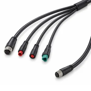 Ebike 9-Pin 1-to-3 Waterproof Wiring Harness