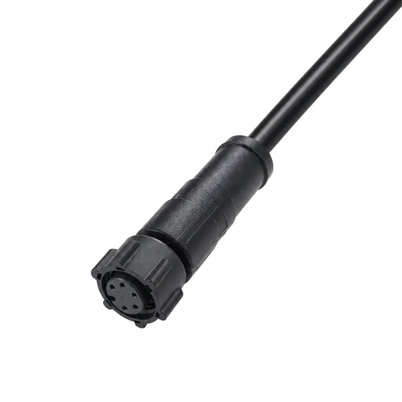 M8 Female Molded Cable Plastic