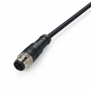 M12 Male Straight Molded Cable