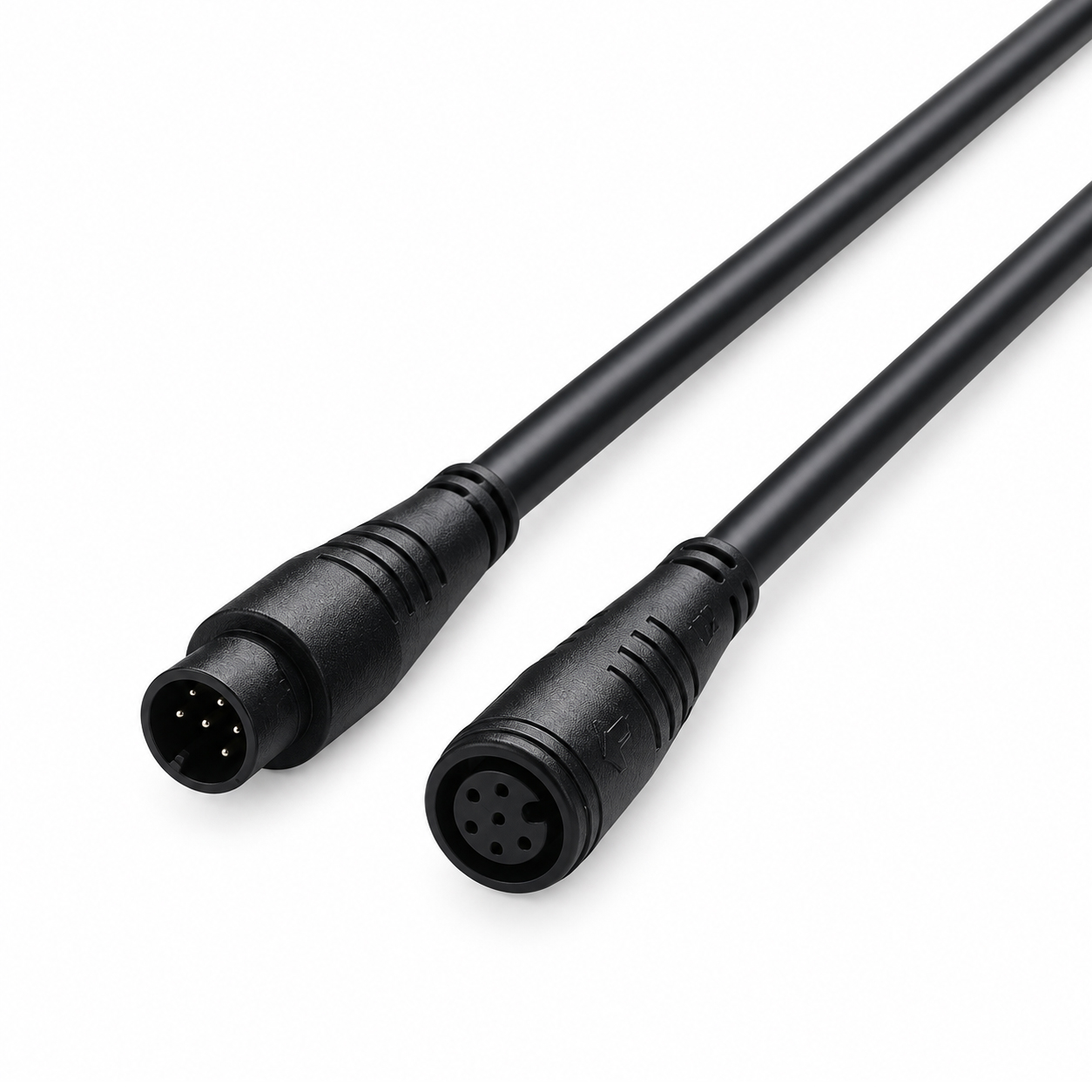 Mini M8 Male Molded Cable