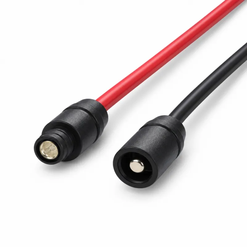 Black and Red Power Cables