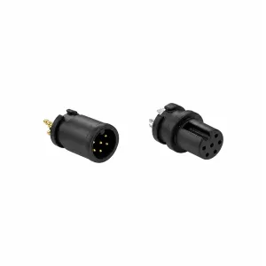 M7 6 Pin Male Female Circular Electrical Connector