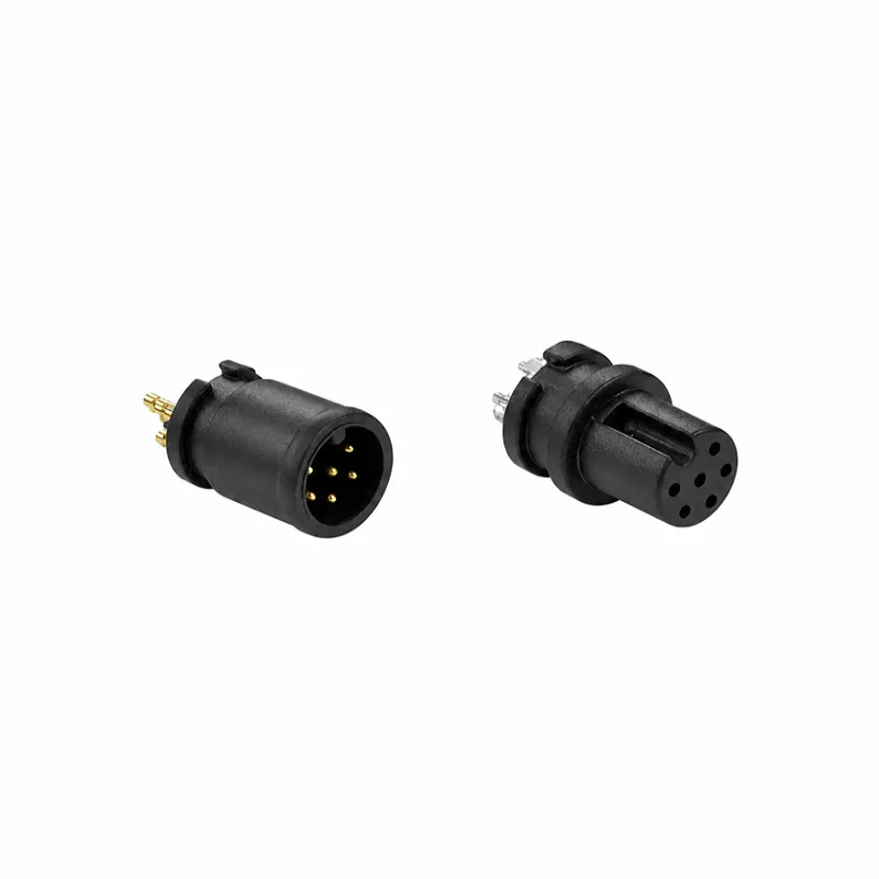 M7 6 Pin Male Female Circular Electrical Connector