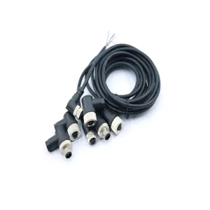 Industrial-Grade M12 Connector Cable Assembly