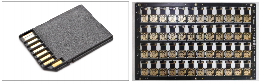 Automatic laser SD card cutting machine