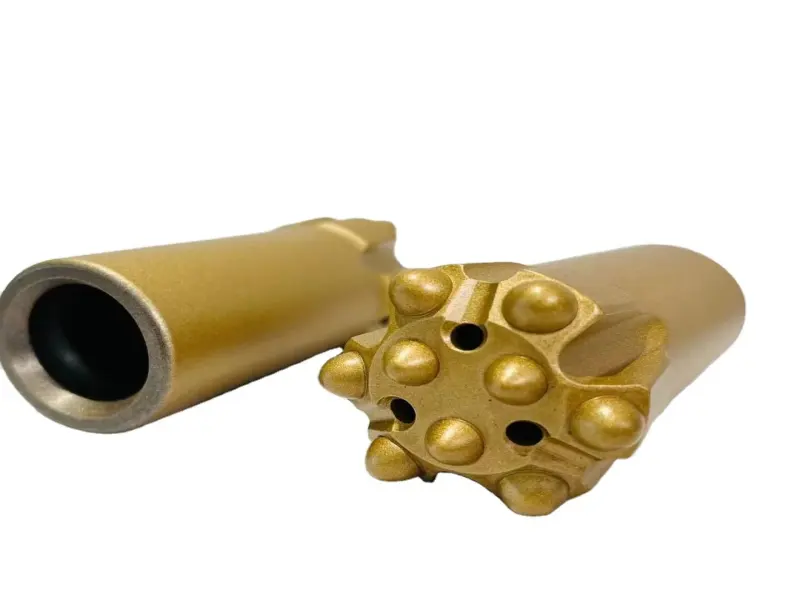 High Efficiency Rock Drilling Bits with Carbide Buttons for Construction Projects