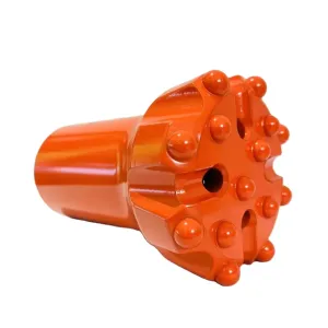 High Quality 115mm T51 Thread Quarry Rock Button Drill Bit With 9 Button for Mining Drilling Work