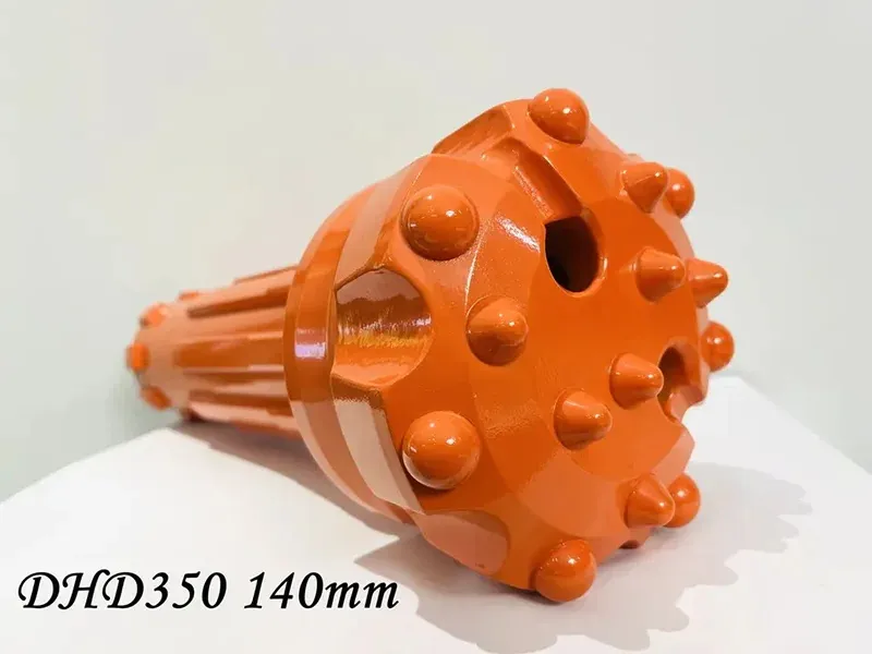 130mm DHD350 DTH Drill Bit for Granite Quarrying