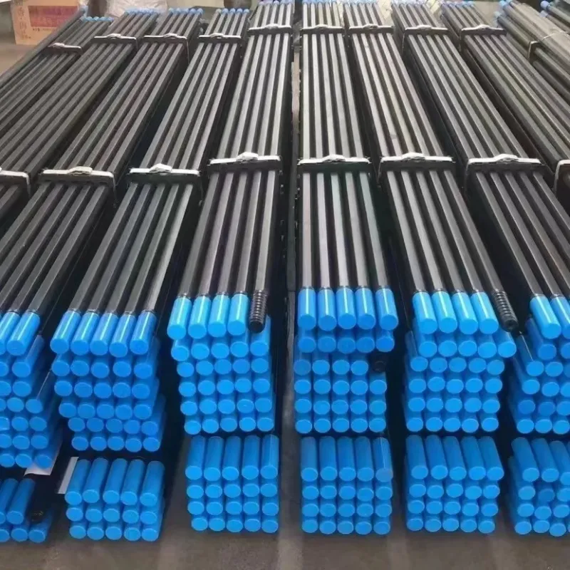 MF Thread Drill Rod for Non-Coal Mining &ndash; Hexagonal 22mm x 1080mm for Face Drilling