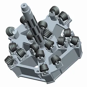 Overcoming Underground Transport Restrictions with Segmented Reaming Heads
