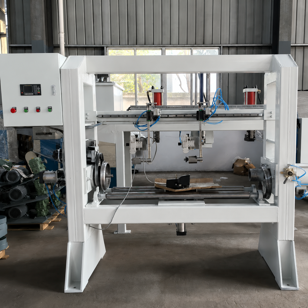 Cylinder Valve Fitting Machine