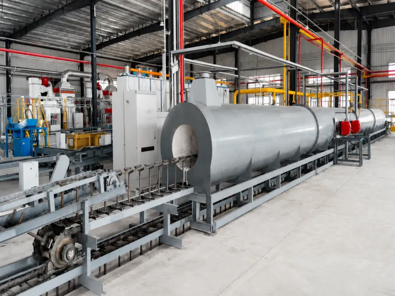  Gas cylinder heat treatment furnace
