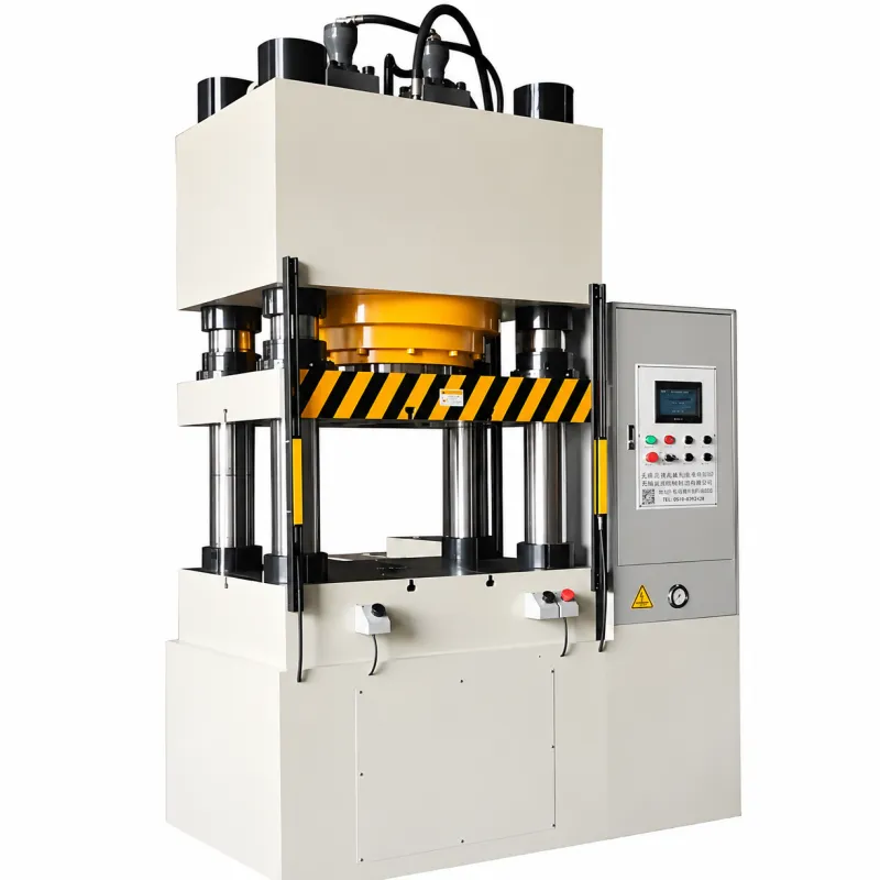 Four-column press