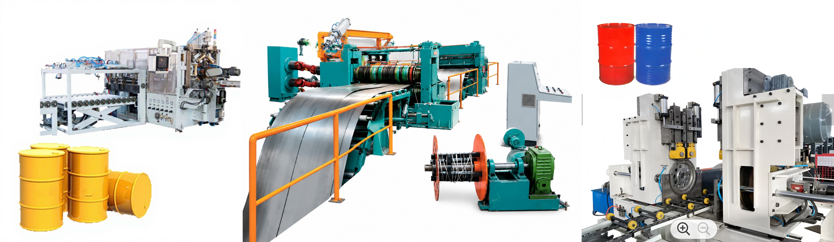 Four-column press