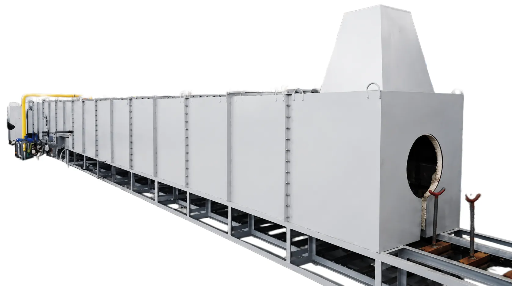  Gas cylinder heat treatment furnace
