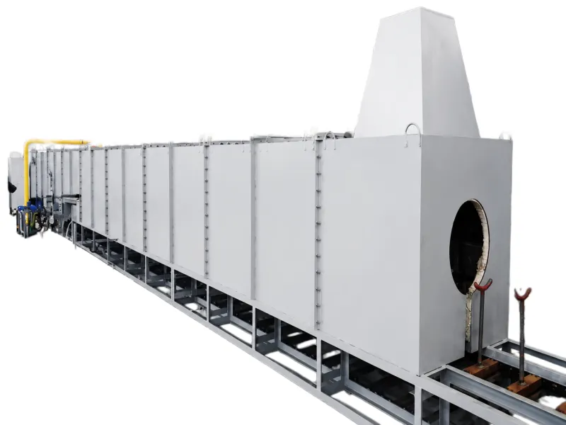  Gas cylinder heat treatment furnace