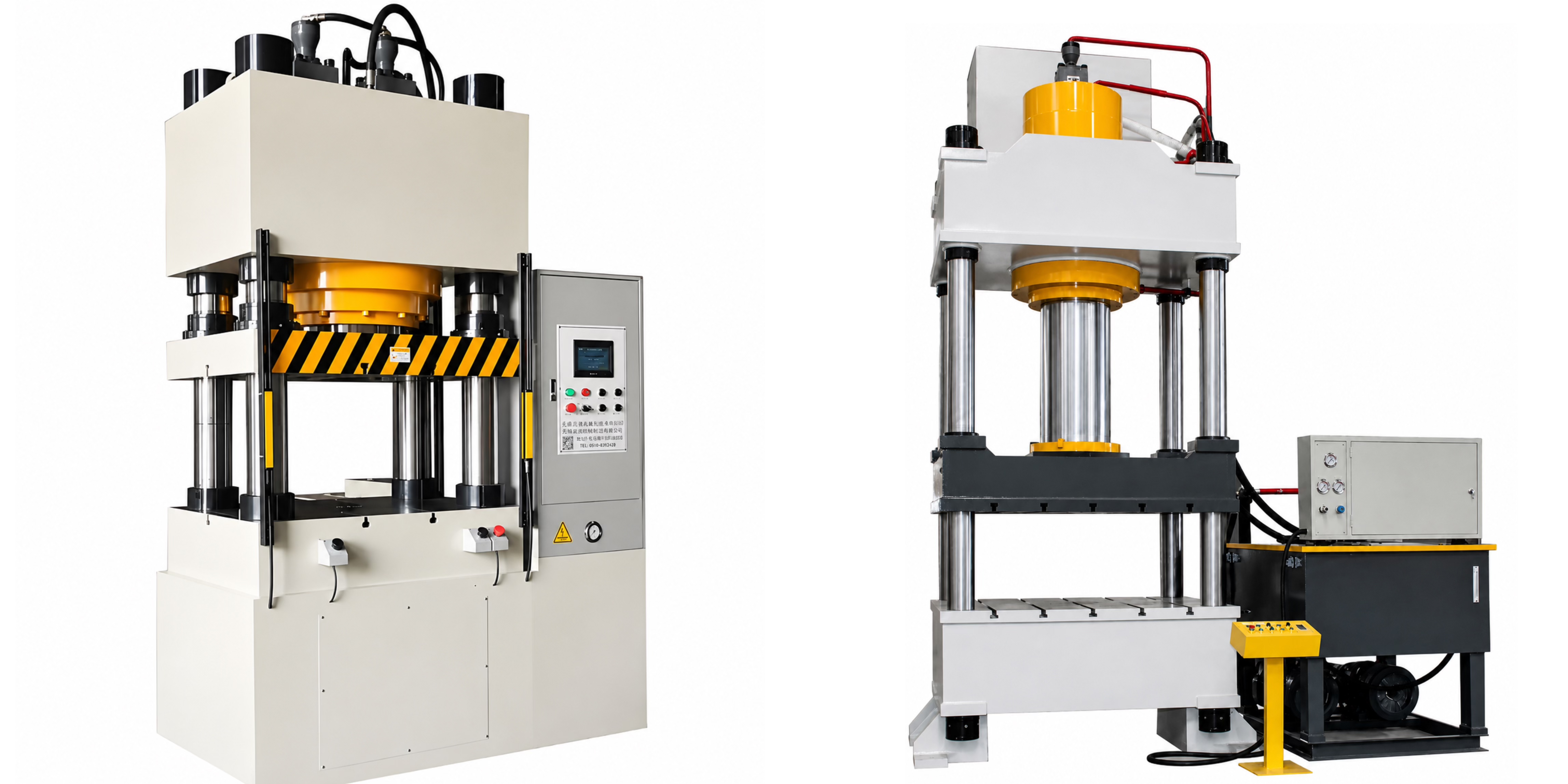 Four-column press