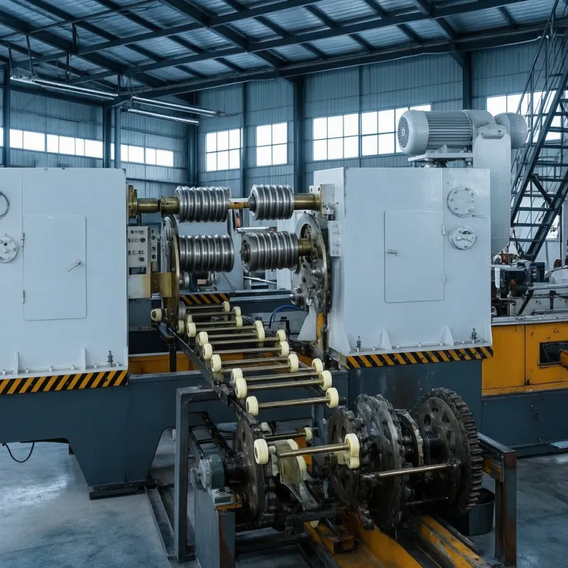Hydraulic Drum Flanging Beading Machine