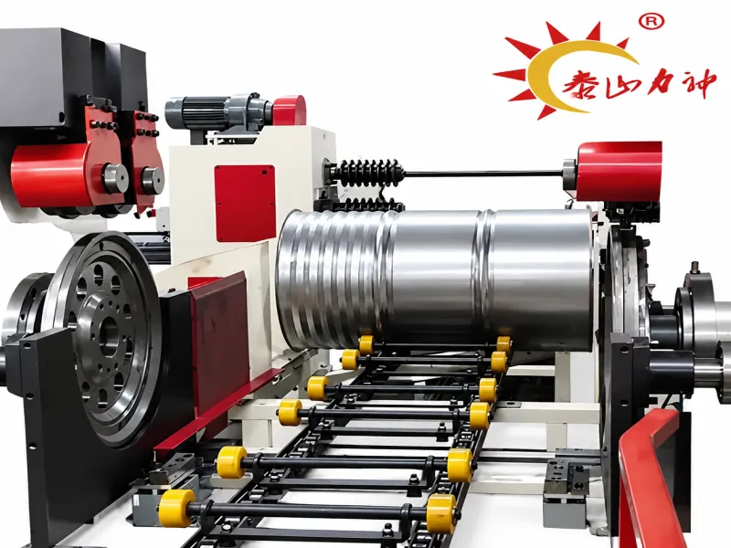 Automatic Steel Drum Corrugation Machine